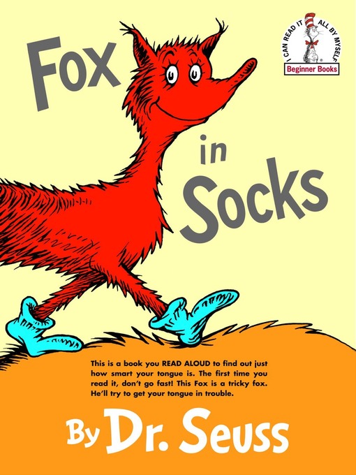 Dr. Seuss创作的Fox in Socks作品的详细信息 - 可供借阅